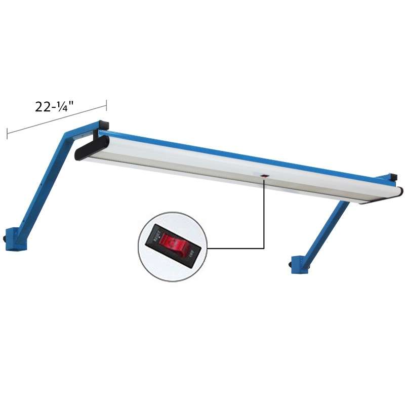 45 Degree 48" Light Frame & LED Light Combo with Rocker Switch, Specify Color on Order